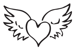 heart with wings